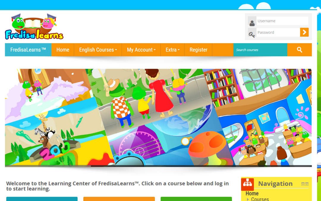 FredisaLearns Courses Website