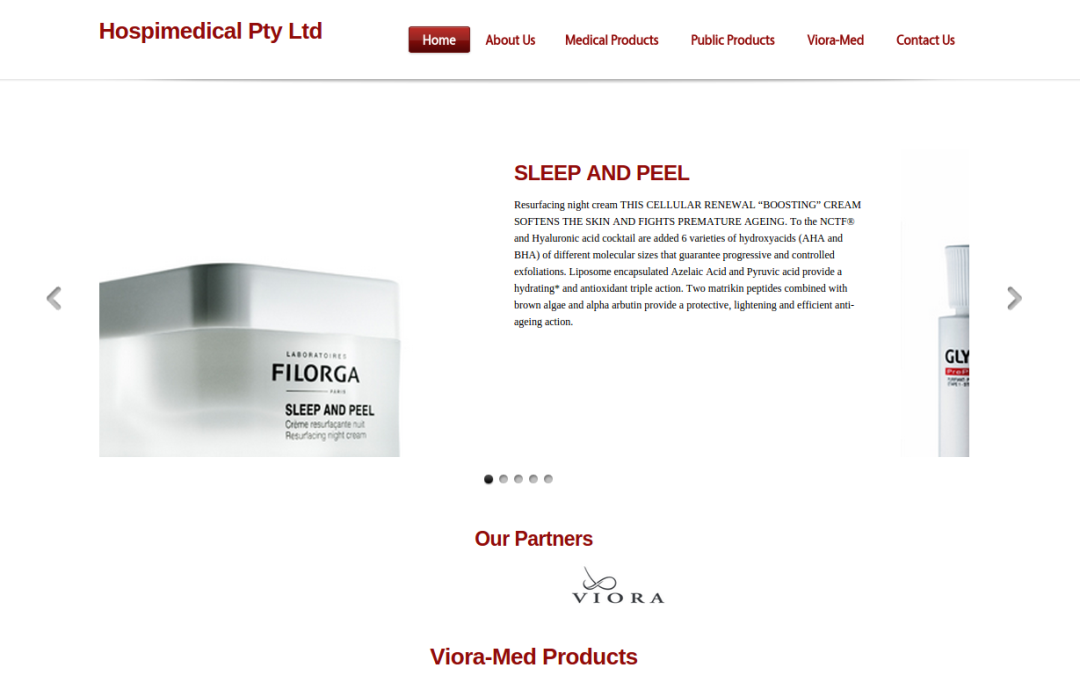 Hospimedical Website