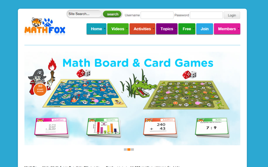 Mathfox Website