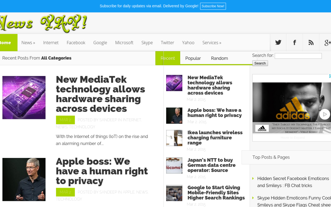 NewsYay Website
